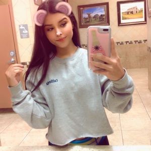 Brandy Melville cropped Cali sweater